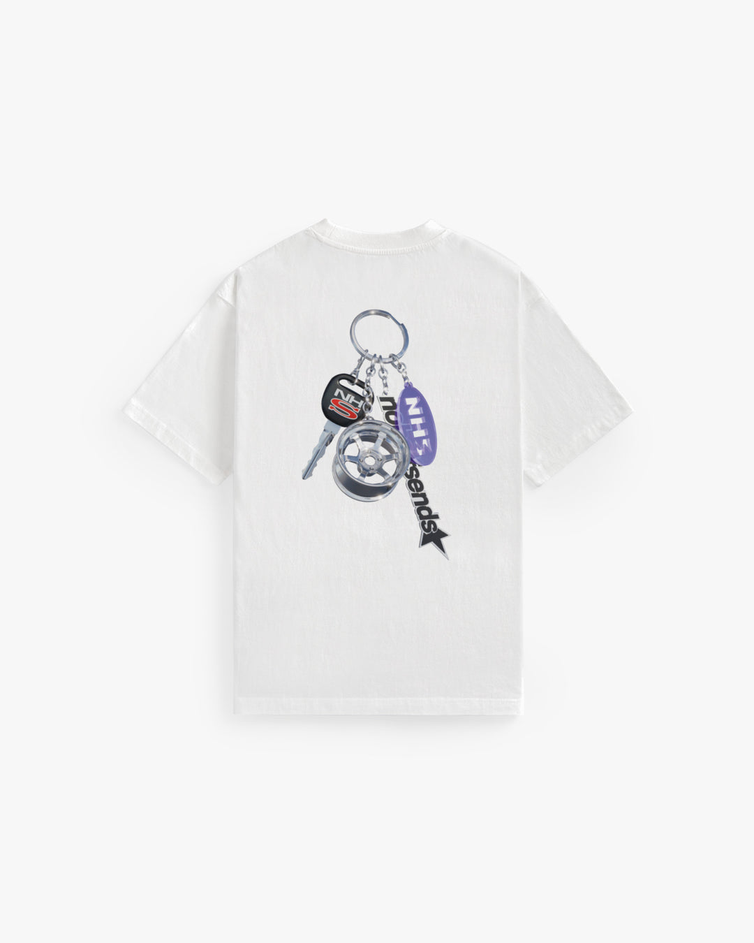 NHS CHROME KEYCHAIN TEE