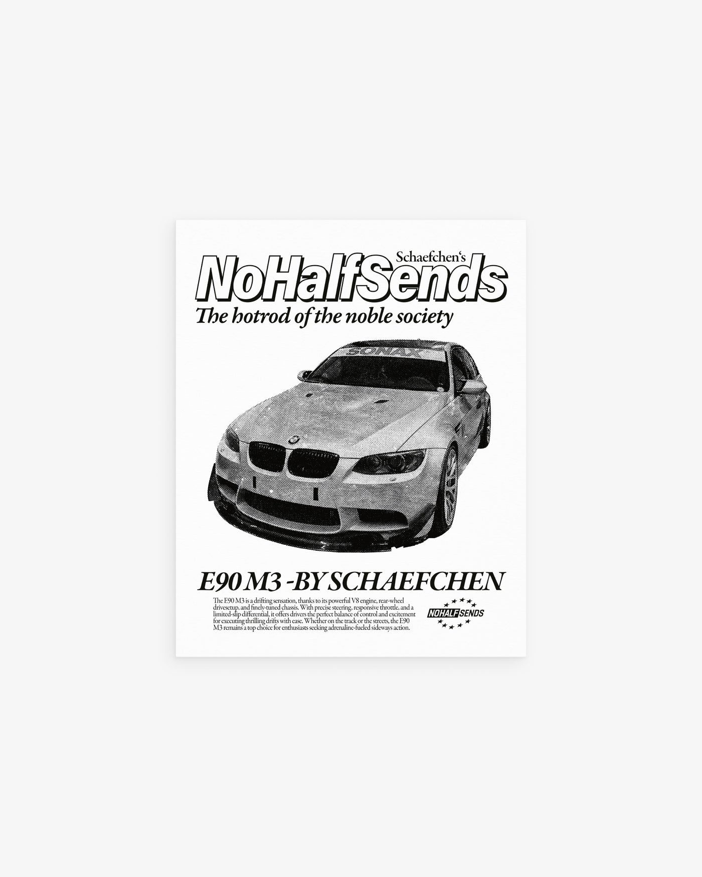 Poster "E90 M3"