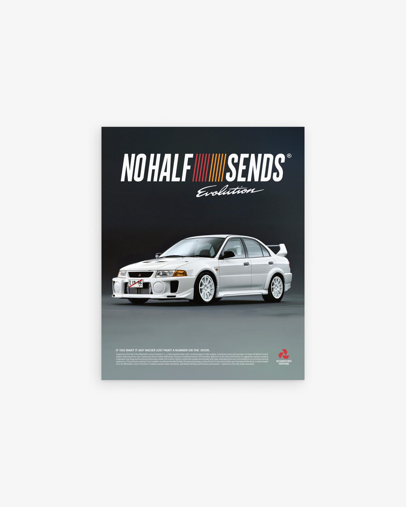 Poster "Evo V RS"