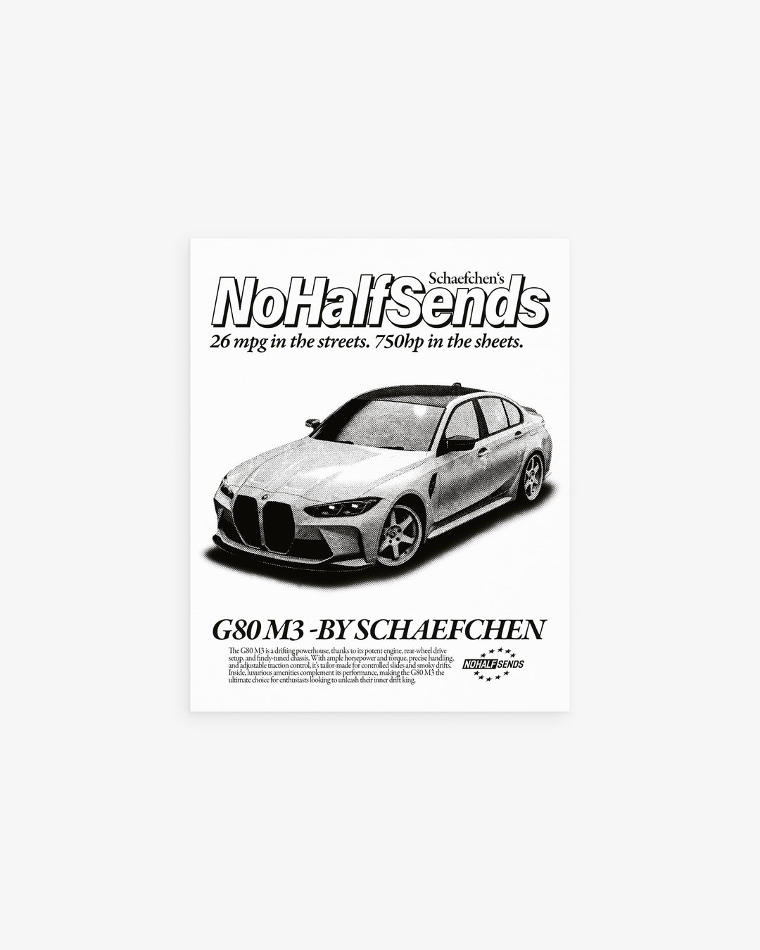 Poster "G80 M3"