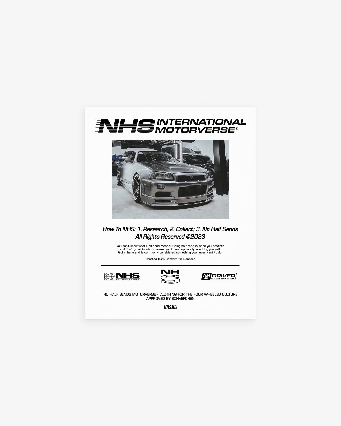 Poster "GT-R R34 2"