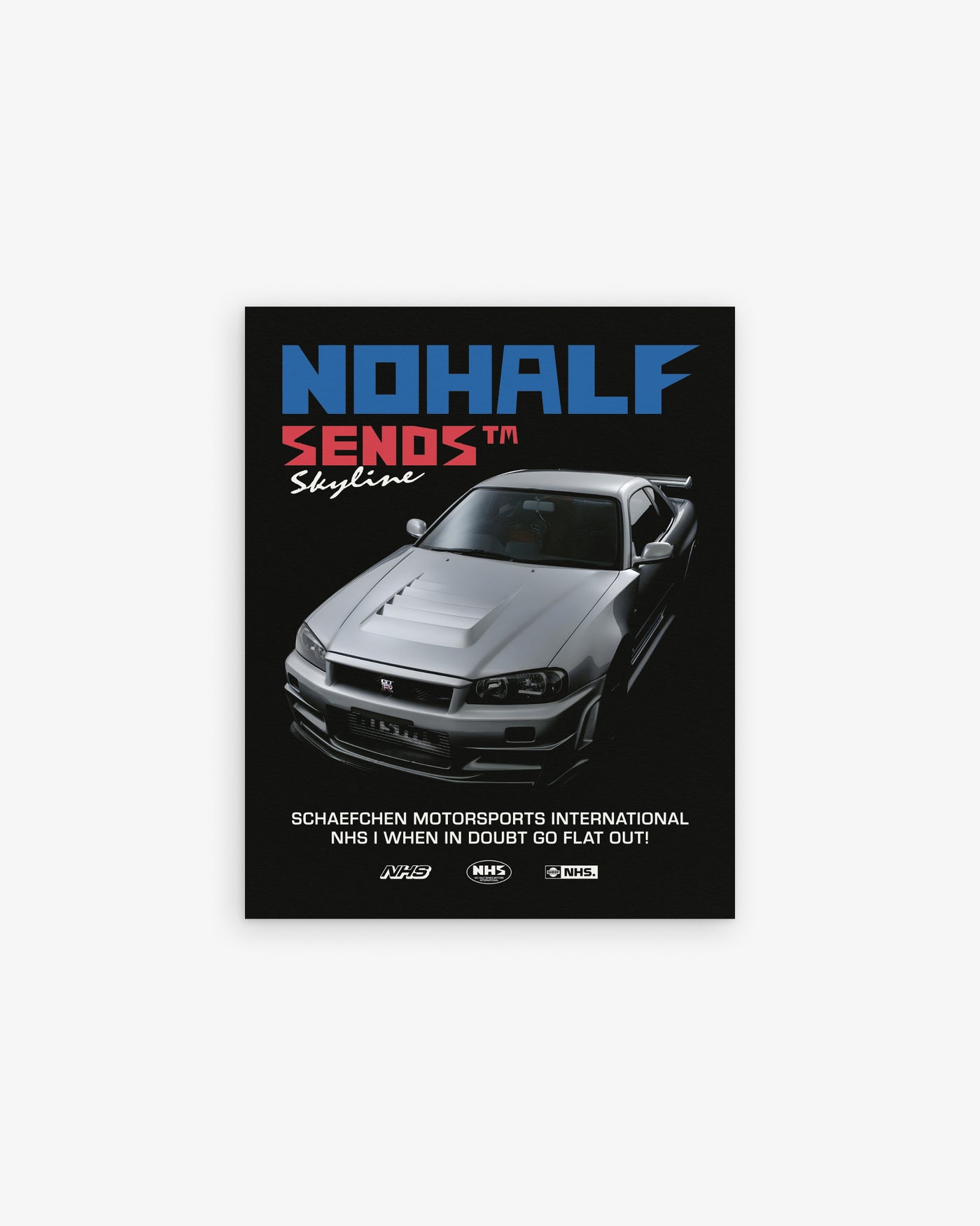 Poster "GT-R R34"