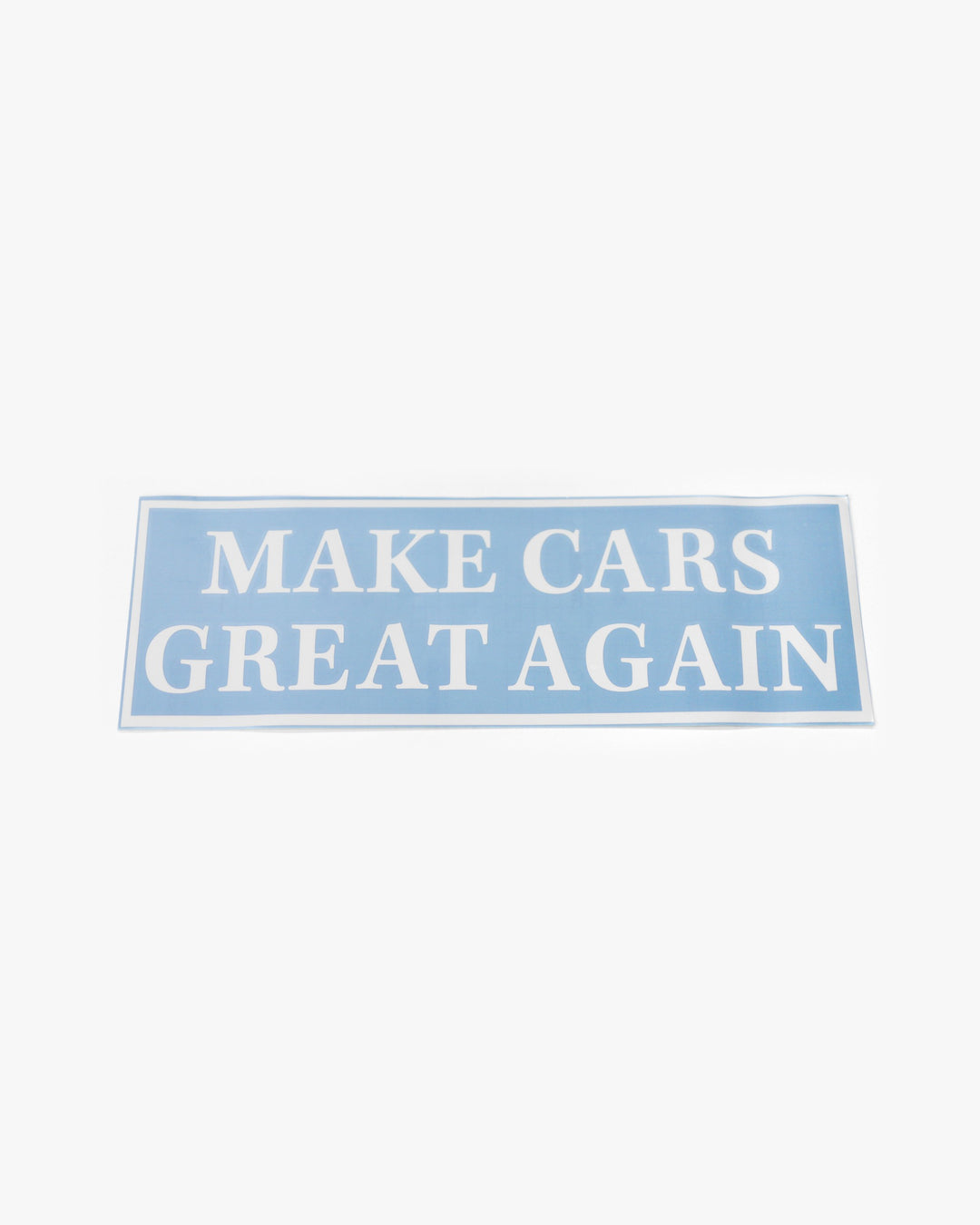 MAKE CARS GREAT AGAIN STICKER