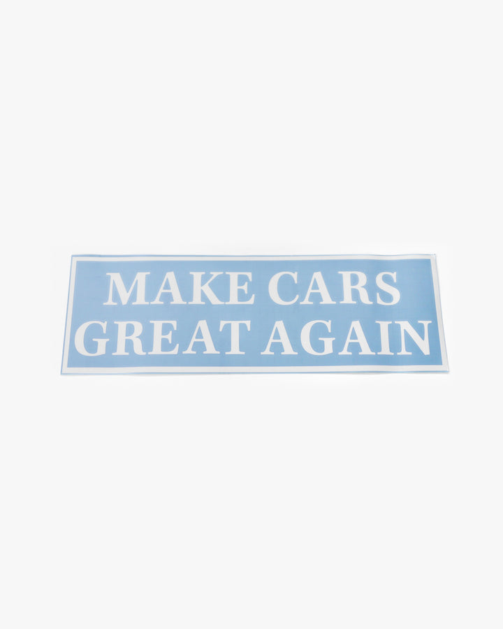 MAKE CARS GREAT AGAIN STICKER