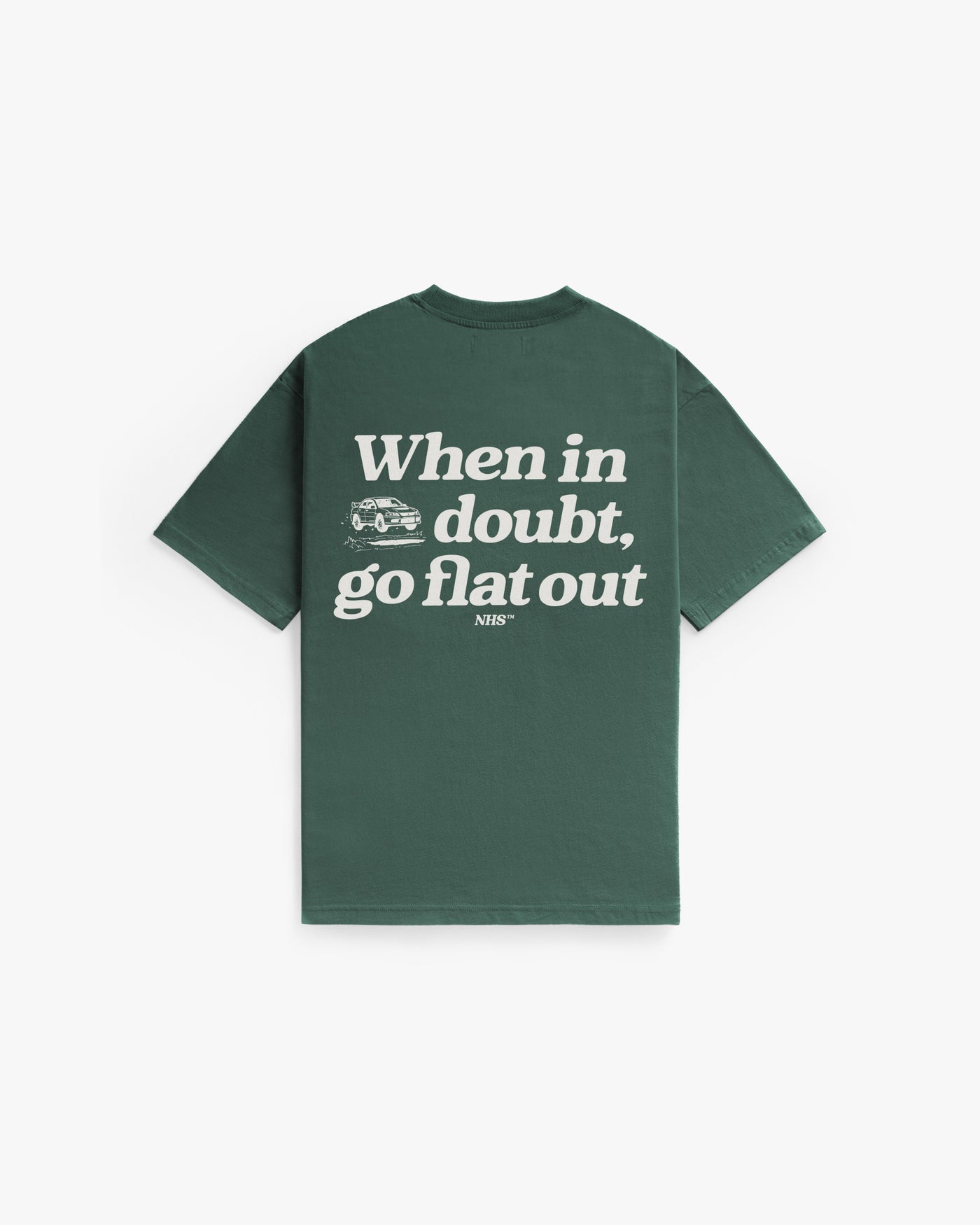 NHS FLAT OUT TEE