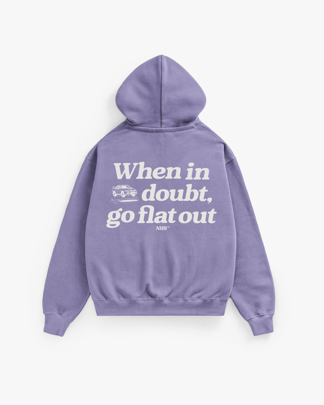 NHS FLAT OUT HOODIE