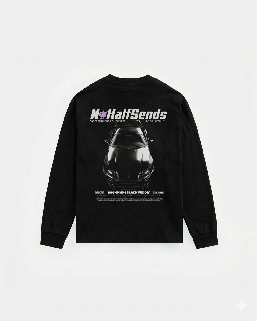 NHS BLACK WIDOW LONGSLEEVE