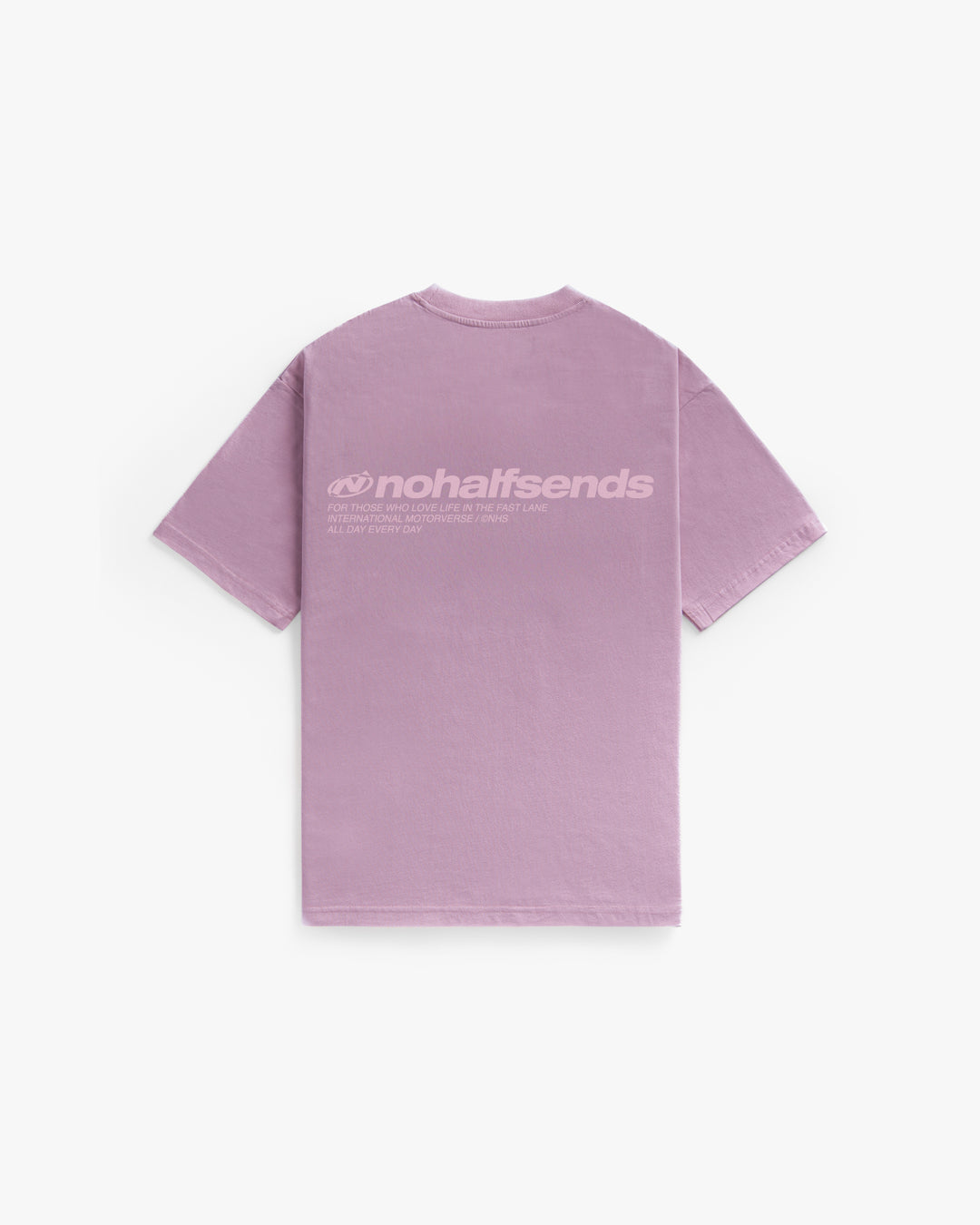 NHS DAILY DUSTY PURPLE TEE