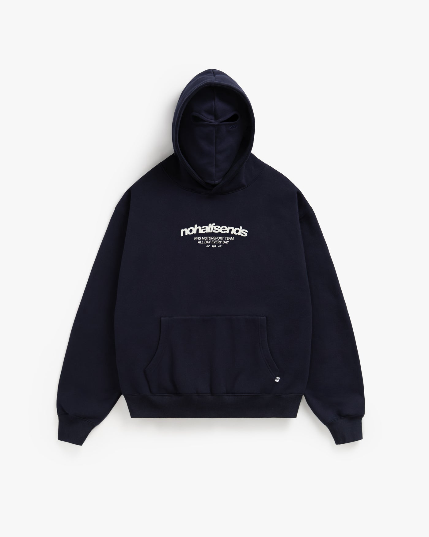 NHS NAVY BLUE MASKED HOODIE