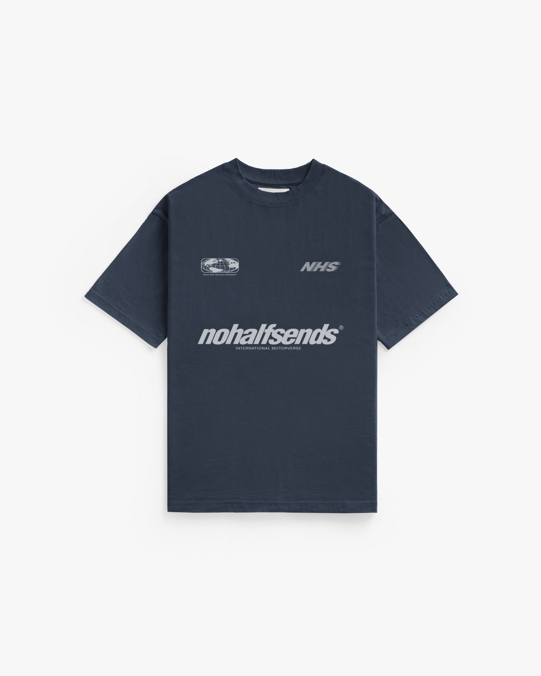 NHS GLOBE BLUE TEE