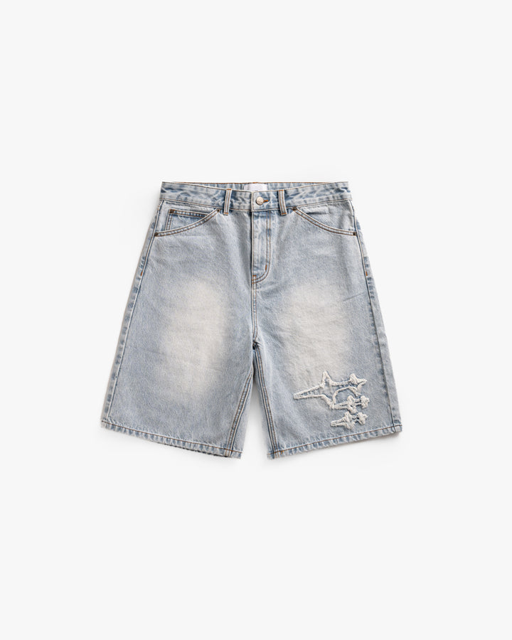 NHS STAR DENIM SHORTS
