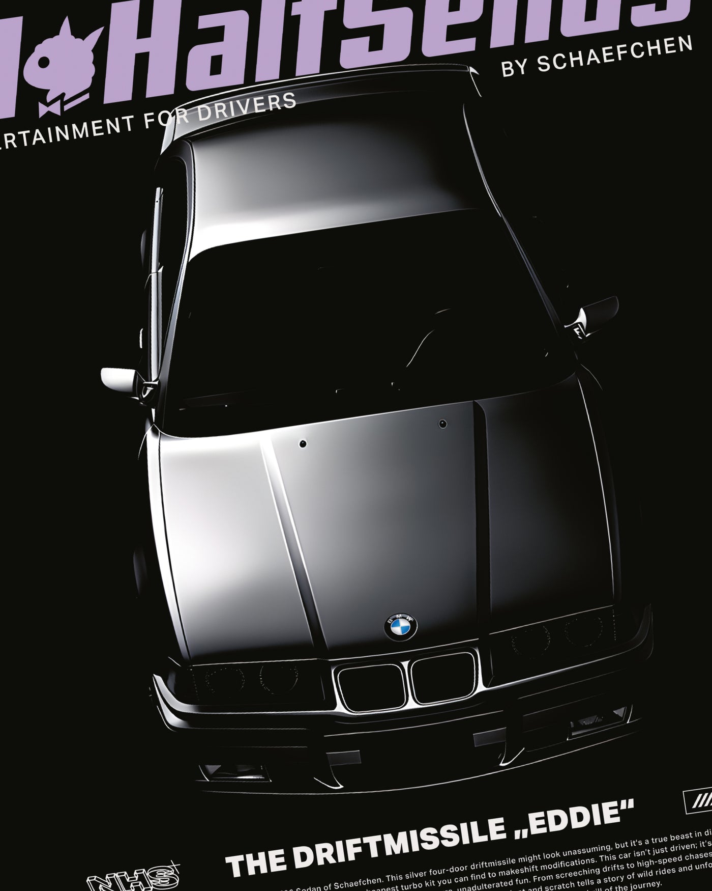 Poster "E36 Eddie"