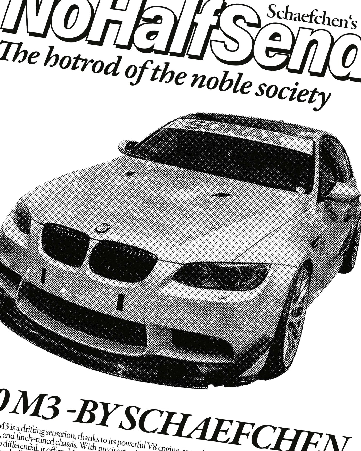 Poster "E90 M3"
