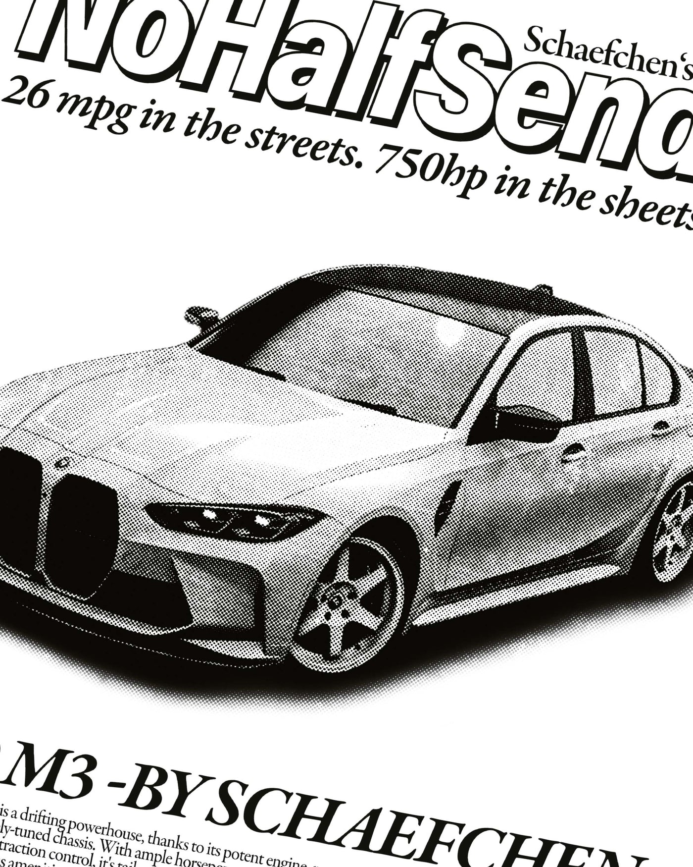 Poster "G80 M3"