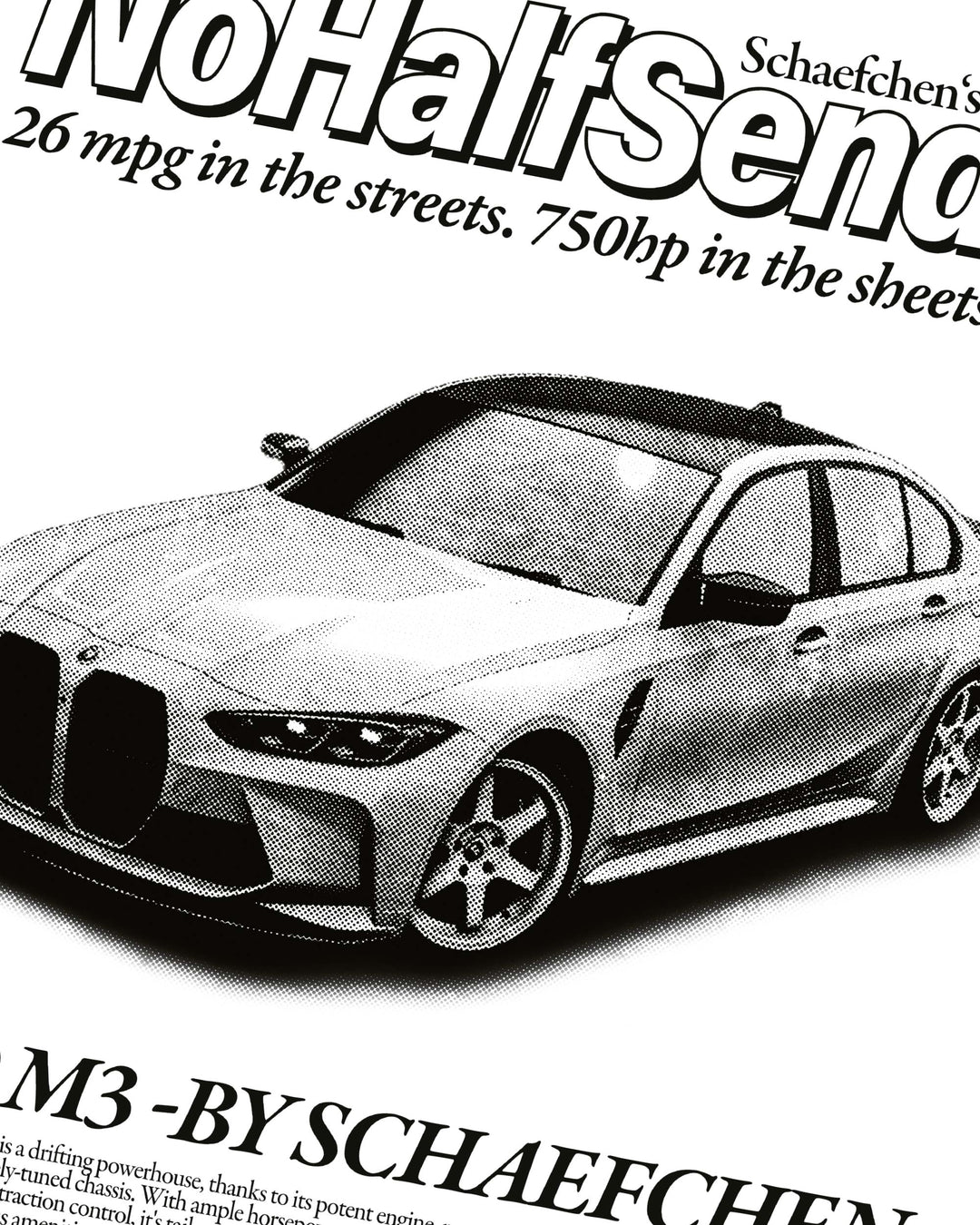 Poster "G80 M3"