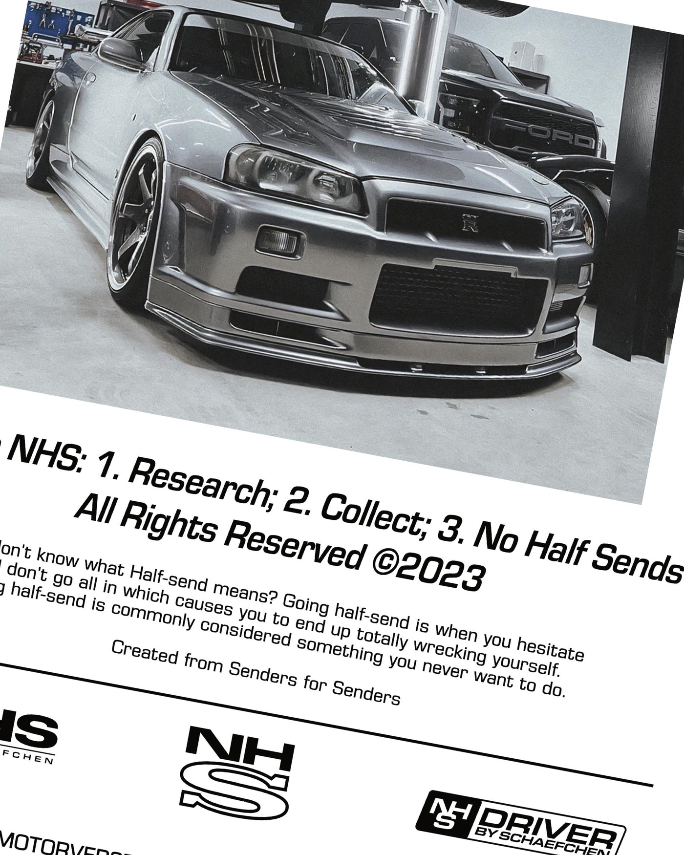 Poster "GT-R R34 2"
