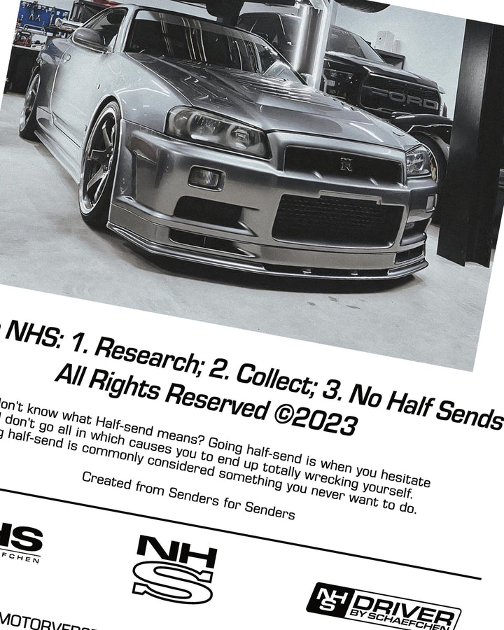 Poster "GT-R R34 2"