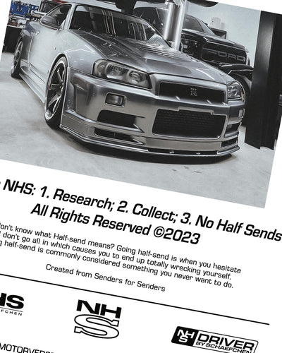 Poster "GT-R R34 2"