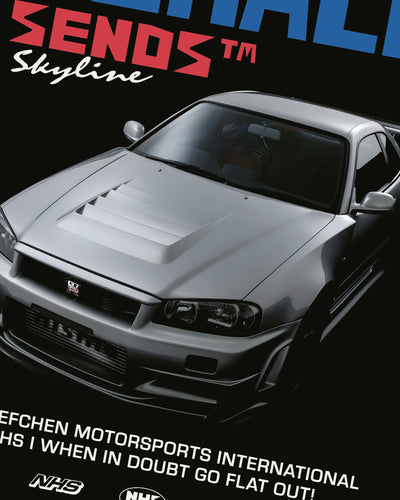 Poster "GT-R R34"