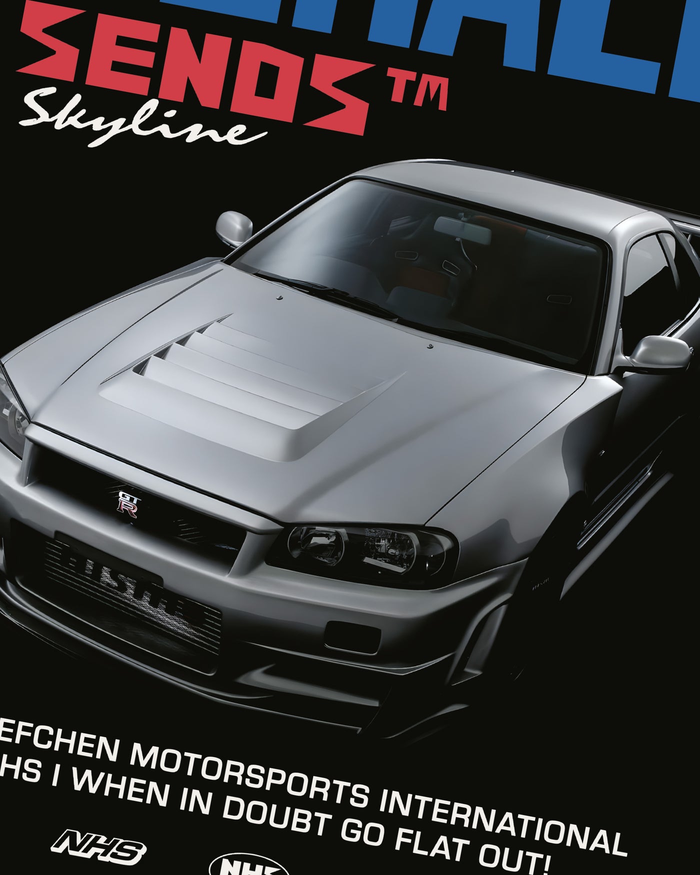 Poster "GT-R R34"