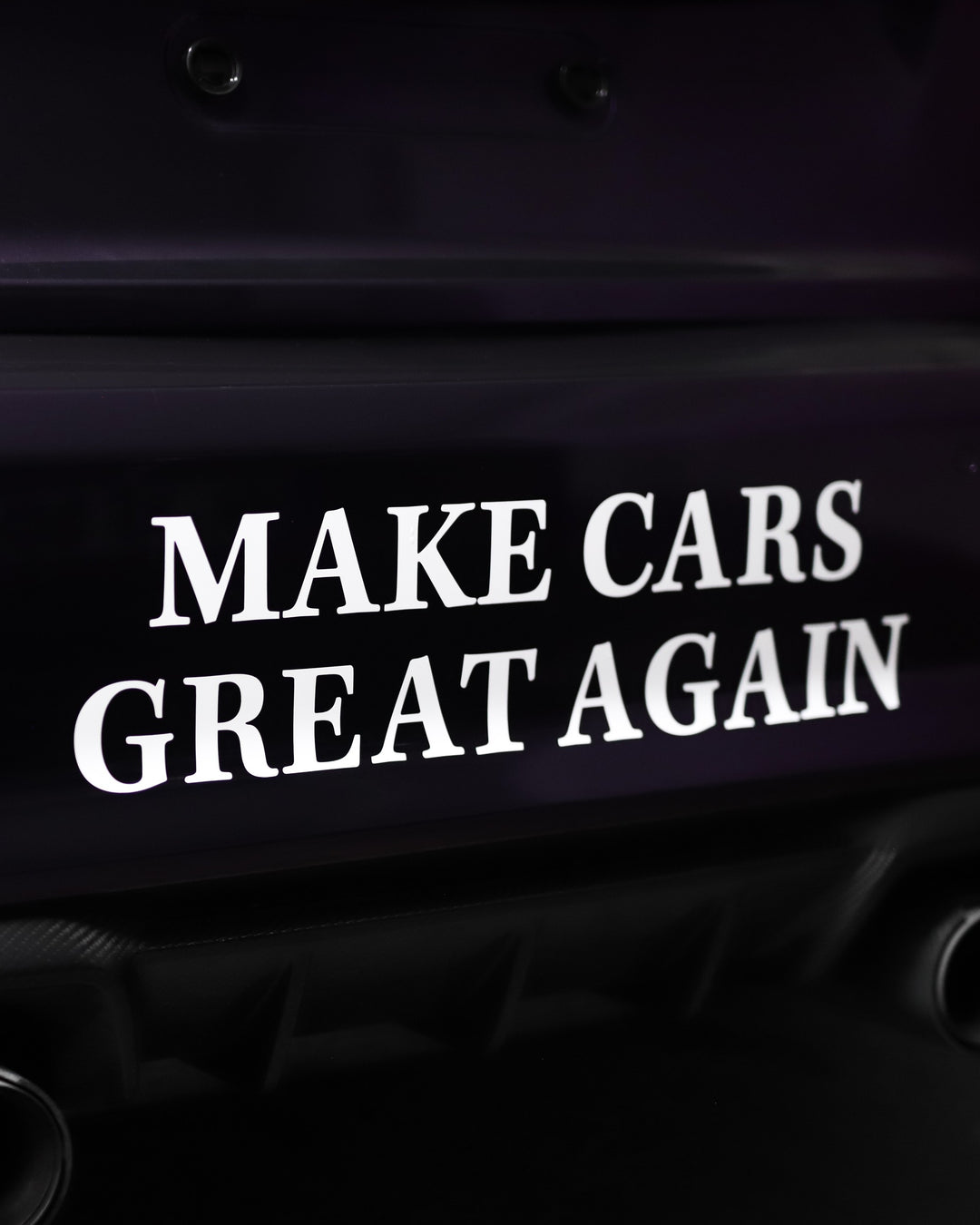 MAKE CARS GREAT AGAIN STICKER – Large