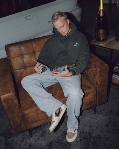 NHS DEEP GREEN HOODIE
