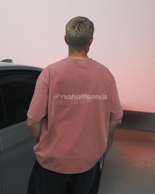 NHS DAILY DUSTY PURPLE TEE