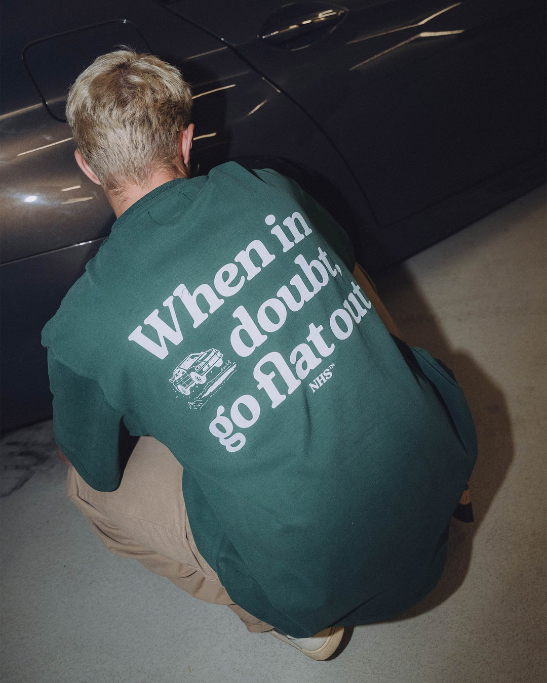 NHS FLAT OUT TEE