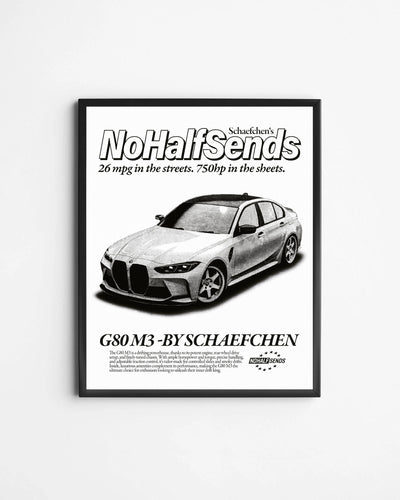 Poster "G80 M3"