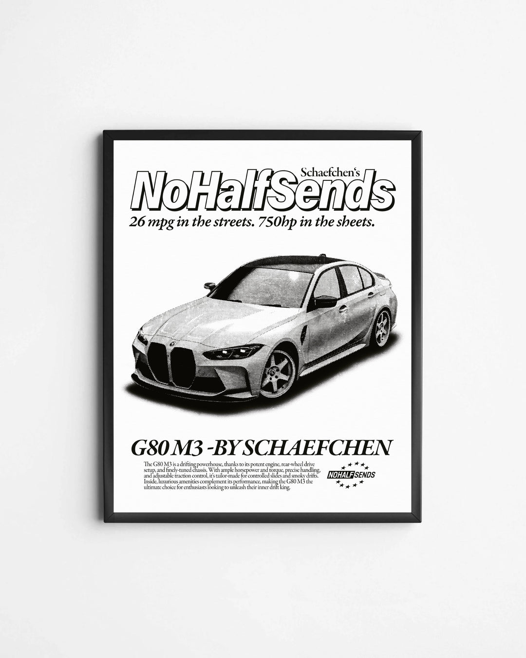 Poster "G80 M3"