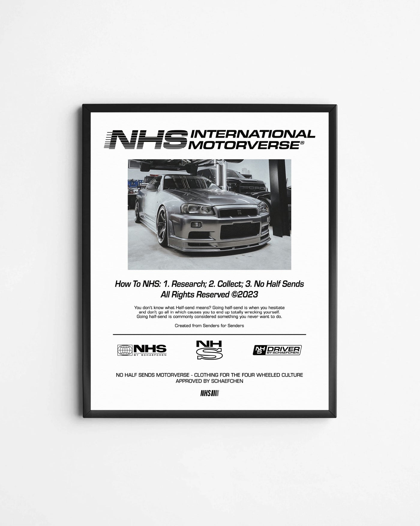 Poster "GT-R R34 2"