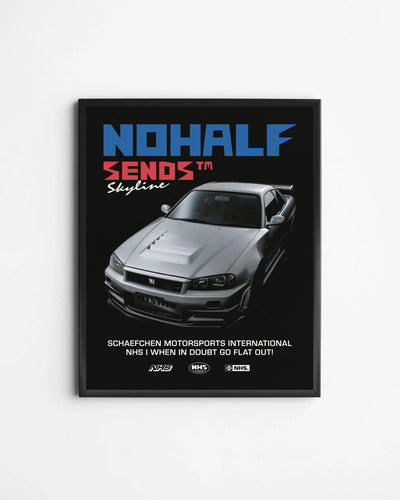 Poster "GT-R R34"