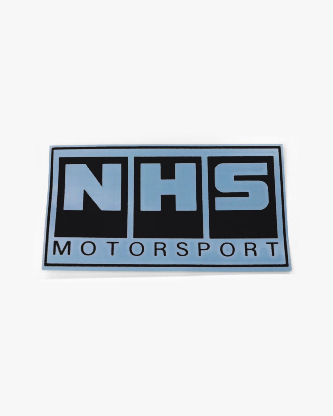 NHS MOTORSPORT STICKER – Black