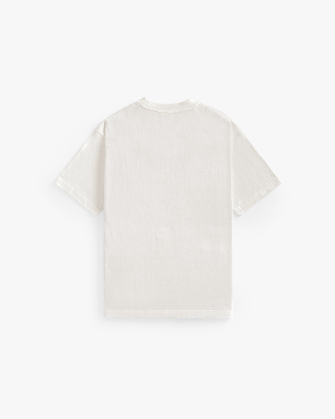 NHS GLOBE ECRU CROPPED TEE