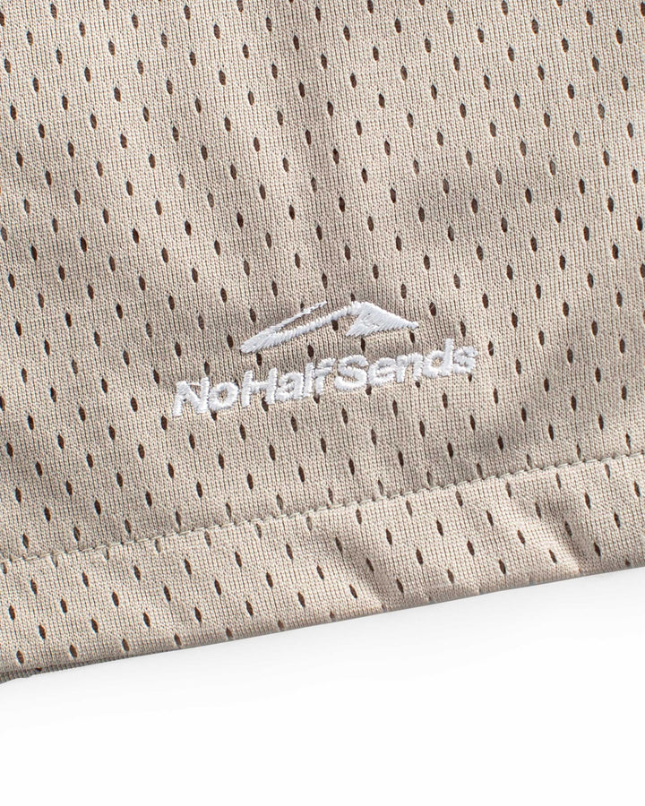 NHS NEVADA GREY MESH SHORTS