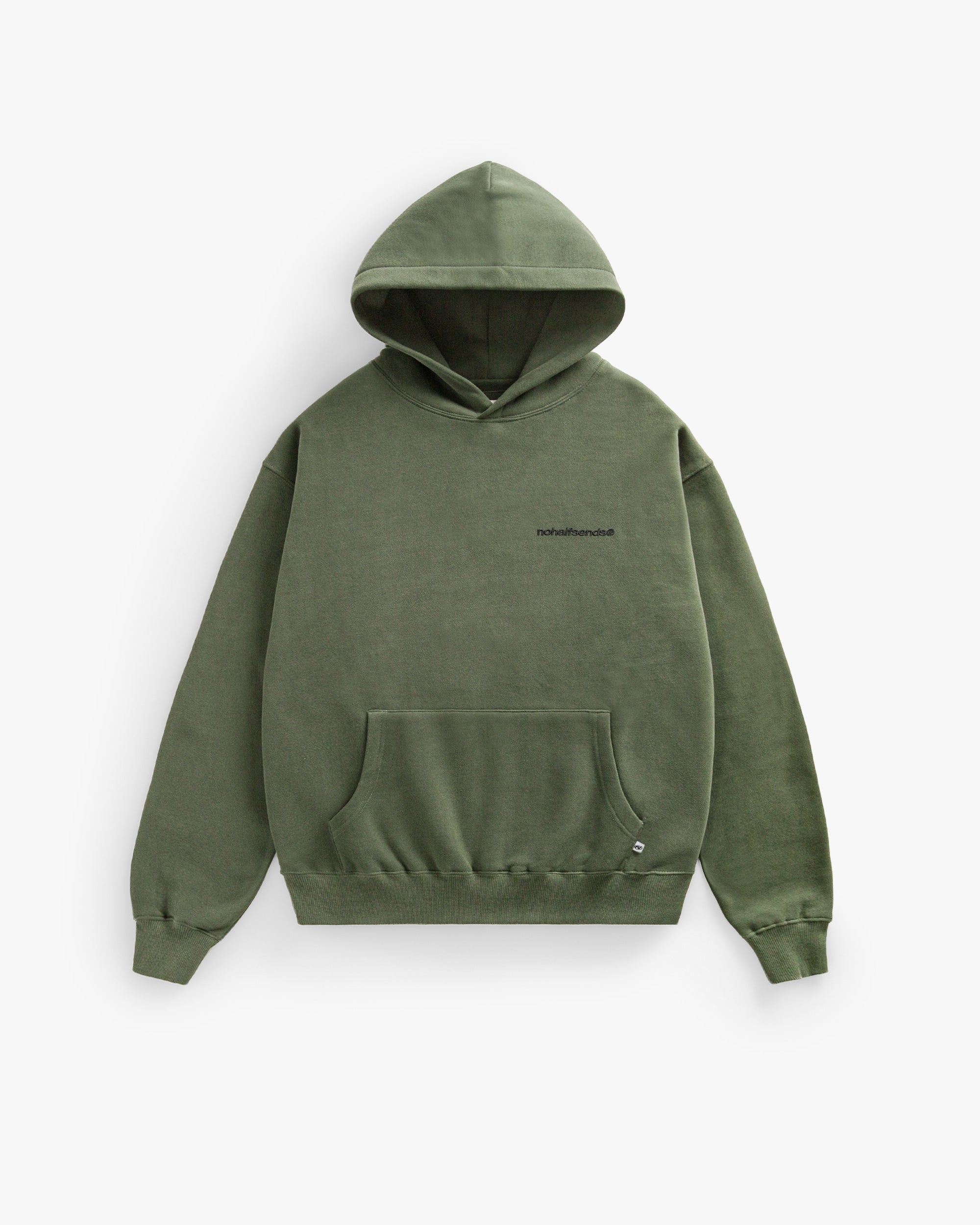 Show Minor Savage Logo Hoodie XLサイズ NHS CROPPED IVY GREEN HOODIE – NoHalfSends