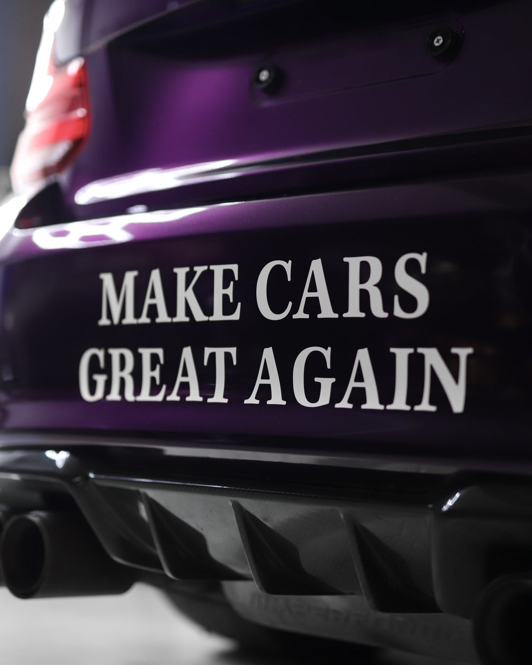 MAKE CARS GREAT AGAIN STICKER – Large