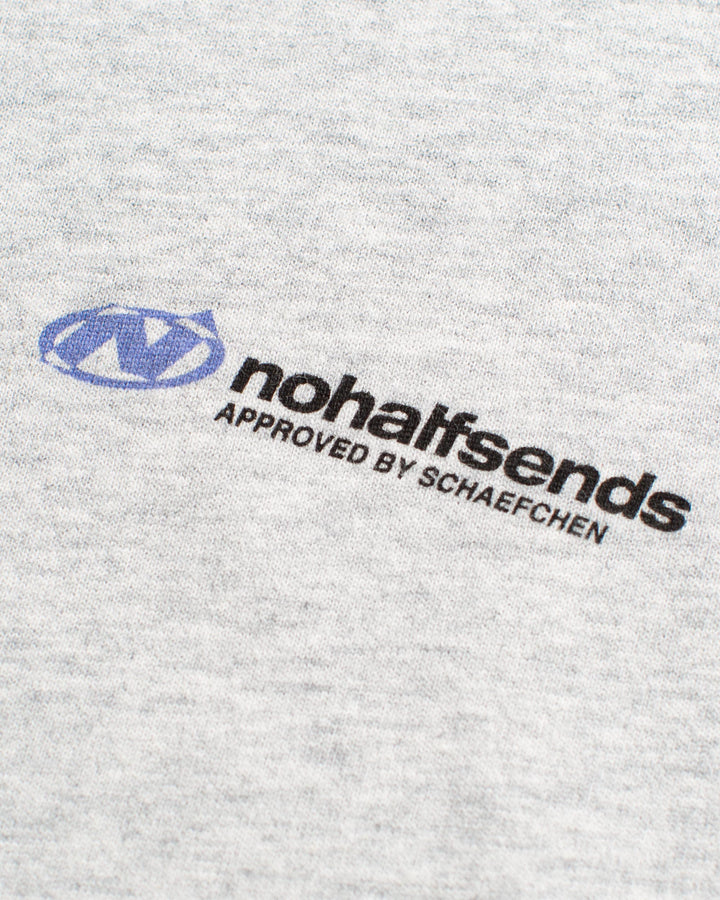 NHS GREY MELANGE TEE