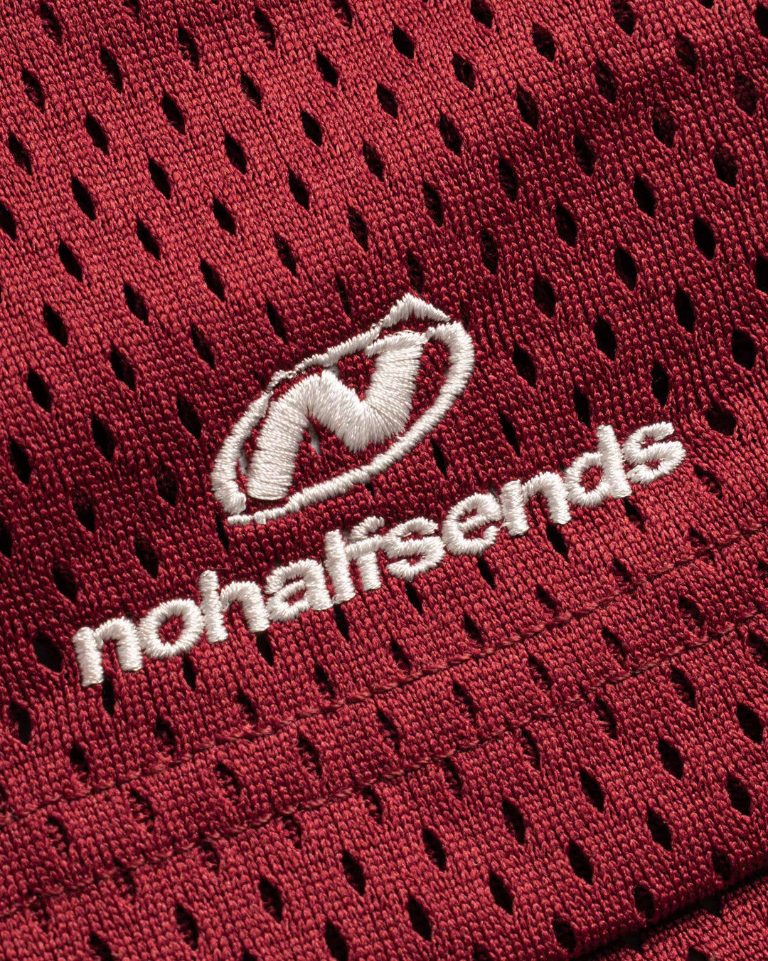 NHS CRIMSON RED MESH SHORT