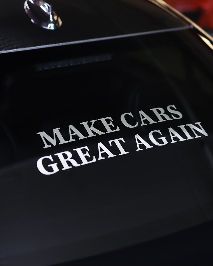 MAKE CARS GREAT AGAIN STICKER – Large