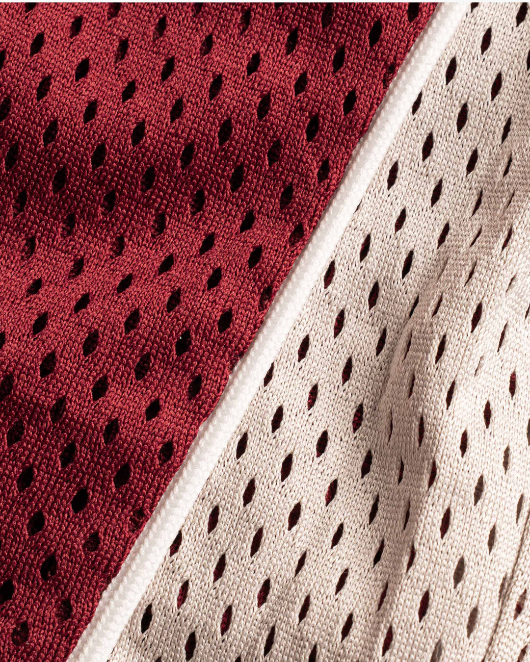 NHS CRIMSON RED MESH SHORT