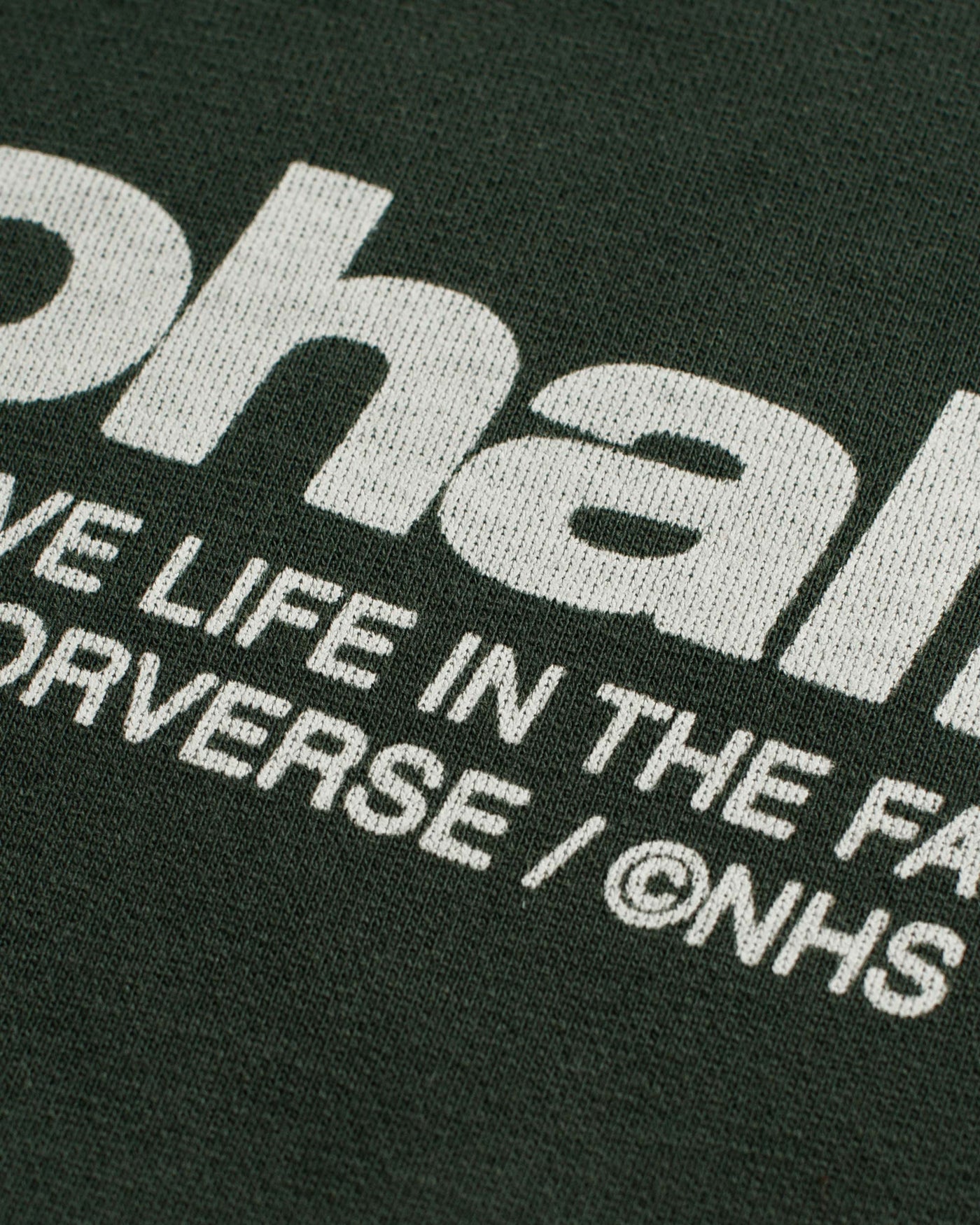NHS DEEP GREEN HOODIE