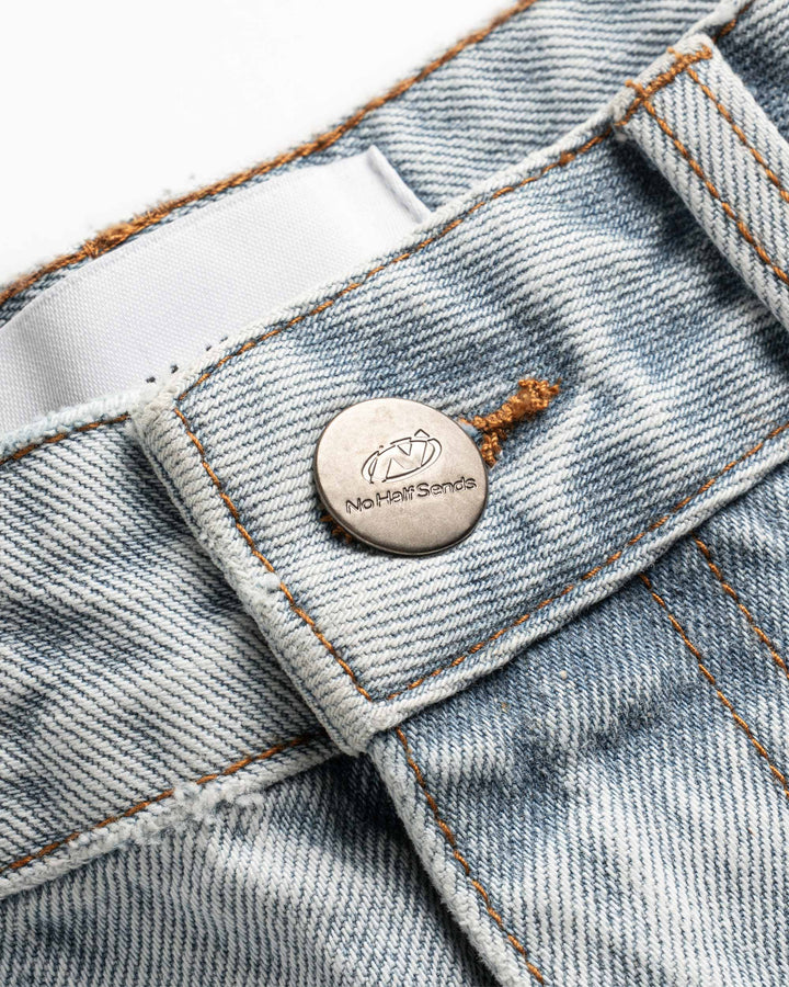NHS STAR DENIM SHORTS