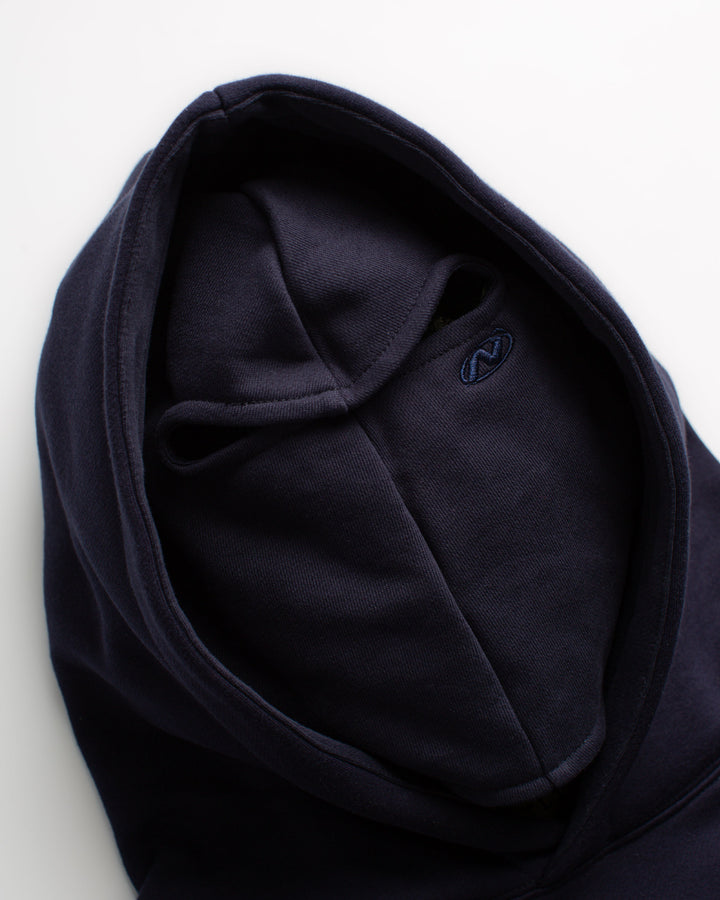 NHS NAVY BLUE MASKED HOODIE