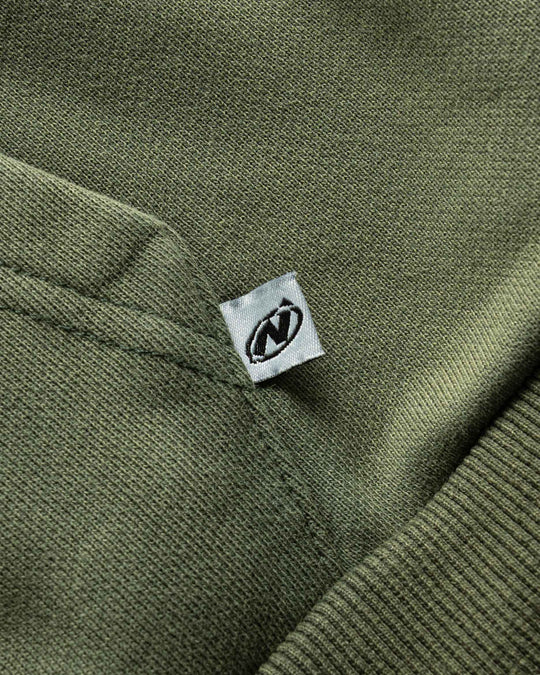 NHS CROPPED IVY GREEN HOODIE