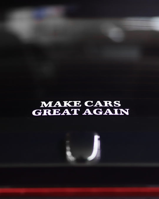 MAKE CARS GREAT AGAIN STICKER – Small