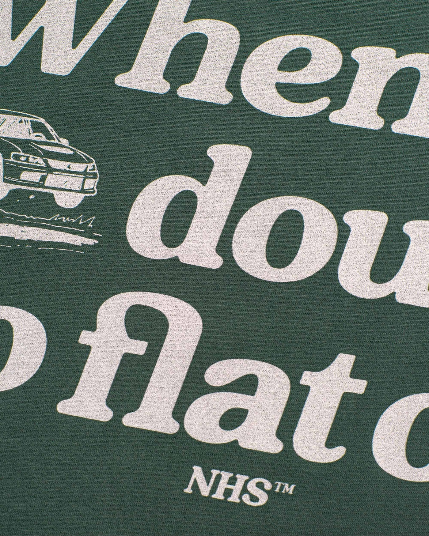 NHS FLAT OUT TEE