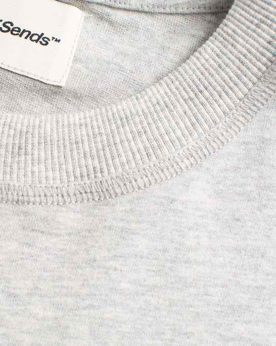 NHS GREY MELANGE TEE