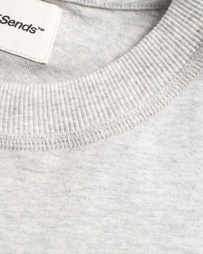 NHS GREY MELANGE TEE