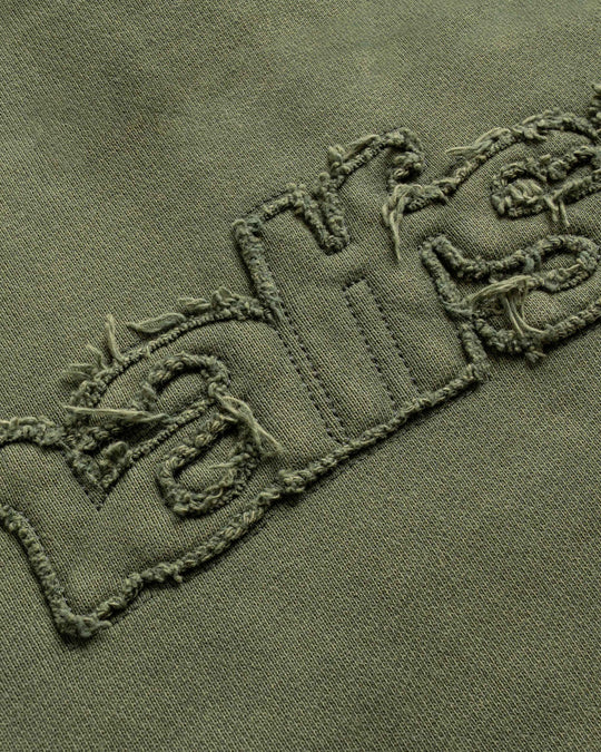 NHS CROPPED IVY GREEN HOODIE